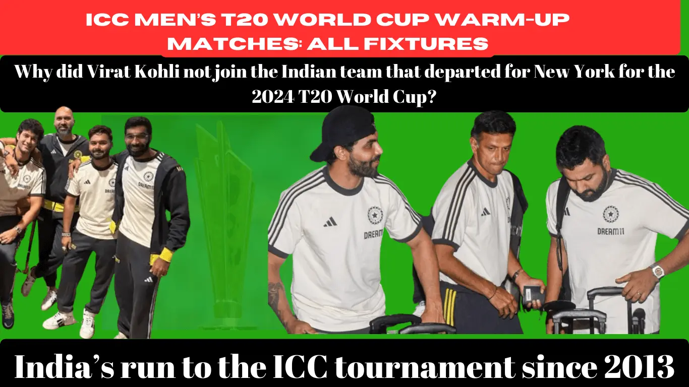 T20 World Cup 2024 warm-up