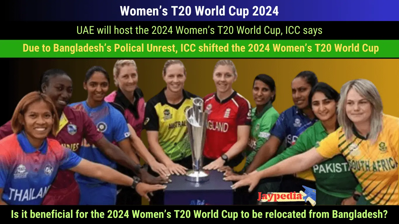 ICC confirmed UAE to host the Women's T20 World Cup in October 2024