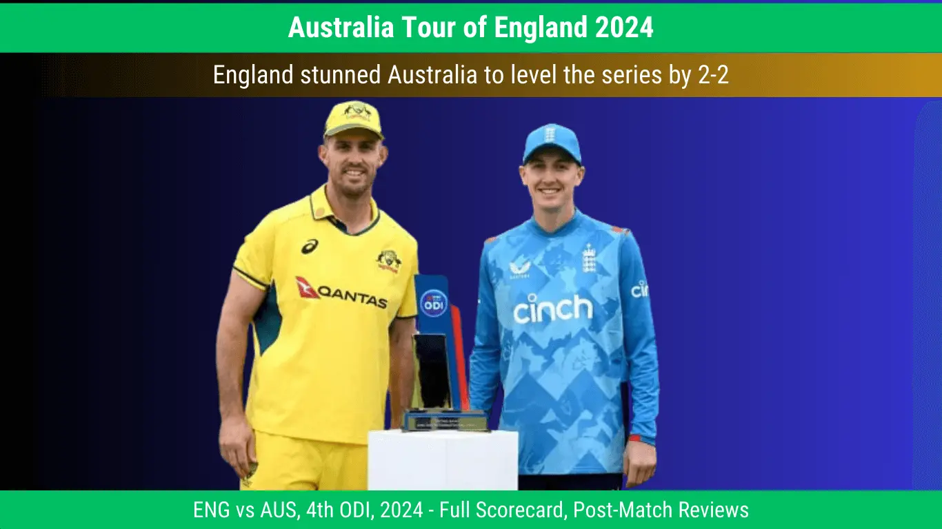 England stunned Australia to level the series