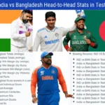 India vs Bangladesh Stats in Test Since 2000