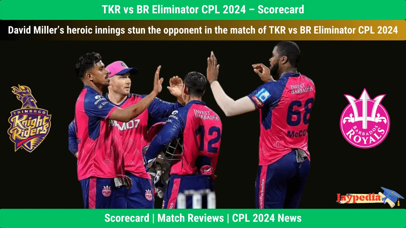 TKR vs BR Eliminator CPL 2024