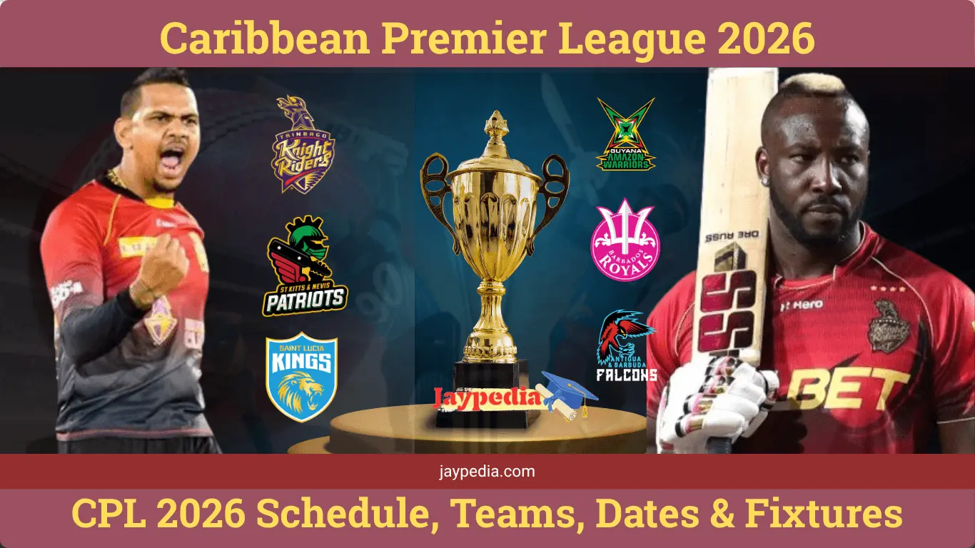 CPL 2026 Schedule