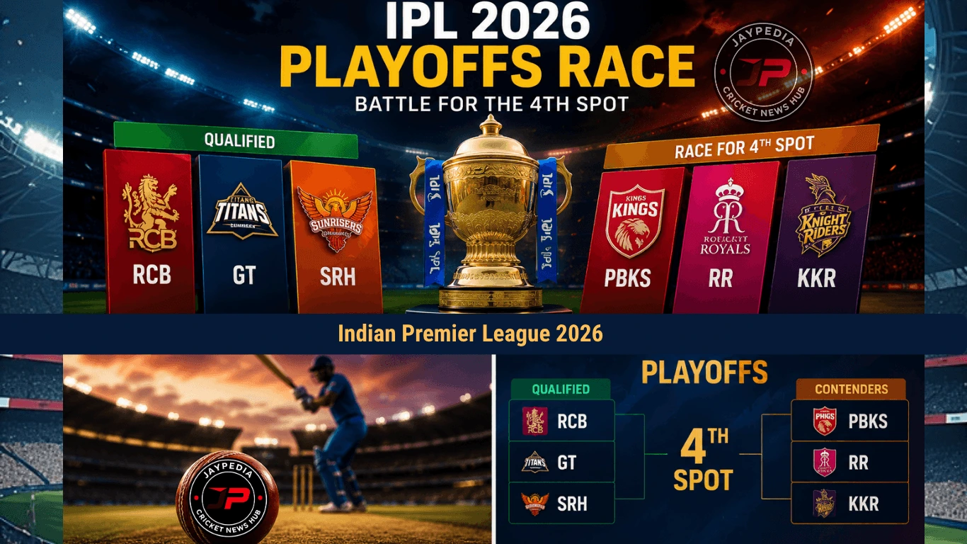 IPL 2026 Playoff Race: PBKS vs RR vs KKR