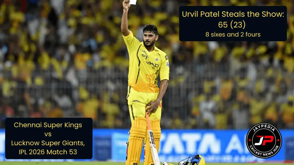 Urvil Patel CSK