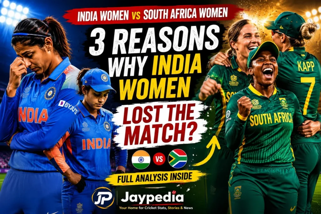 Indian Women Cricketer disappointed after the lost against South Africa Women 