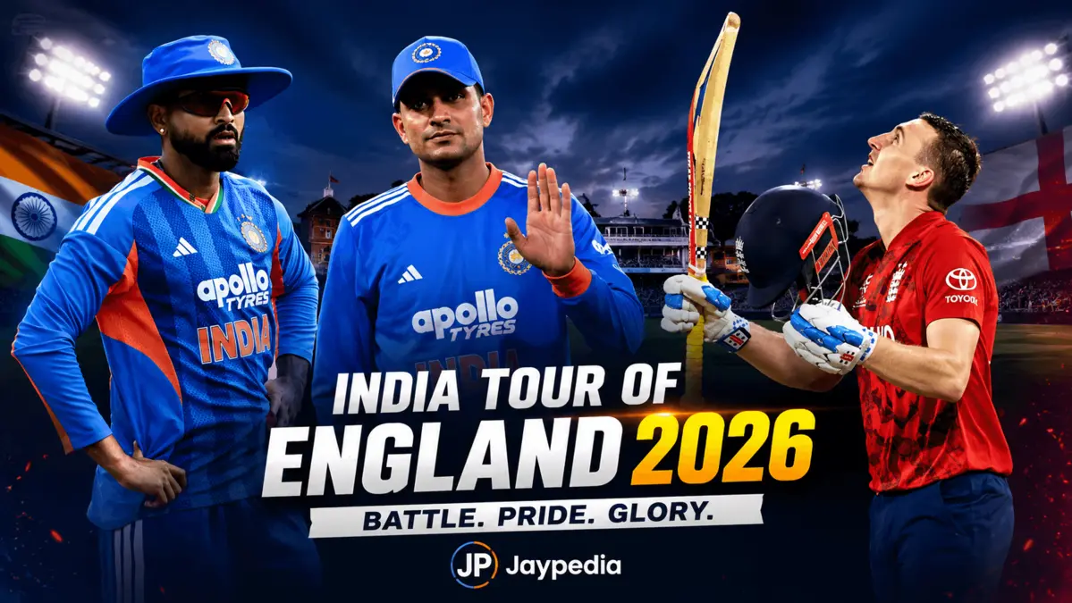 India Tour of England 2026: Schedule, Squads, Stats, Venues & News