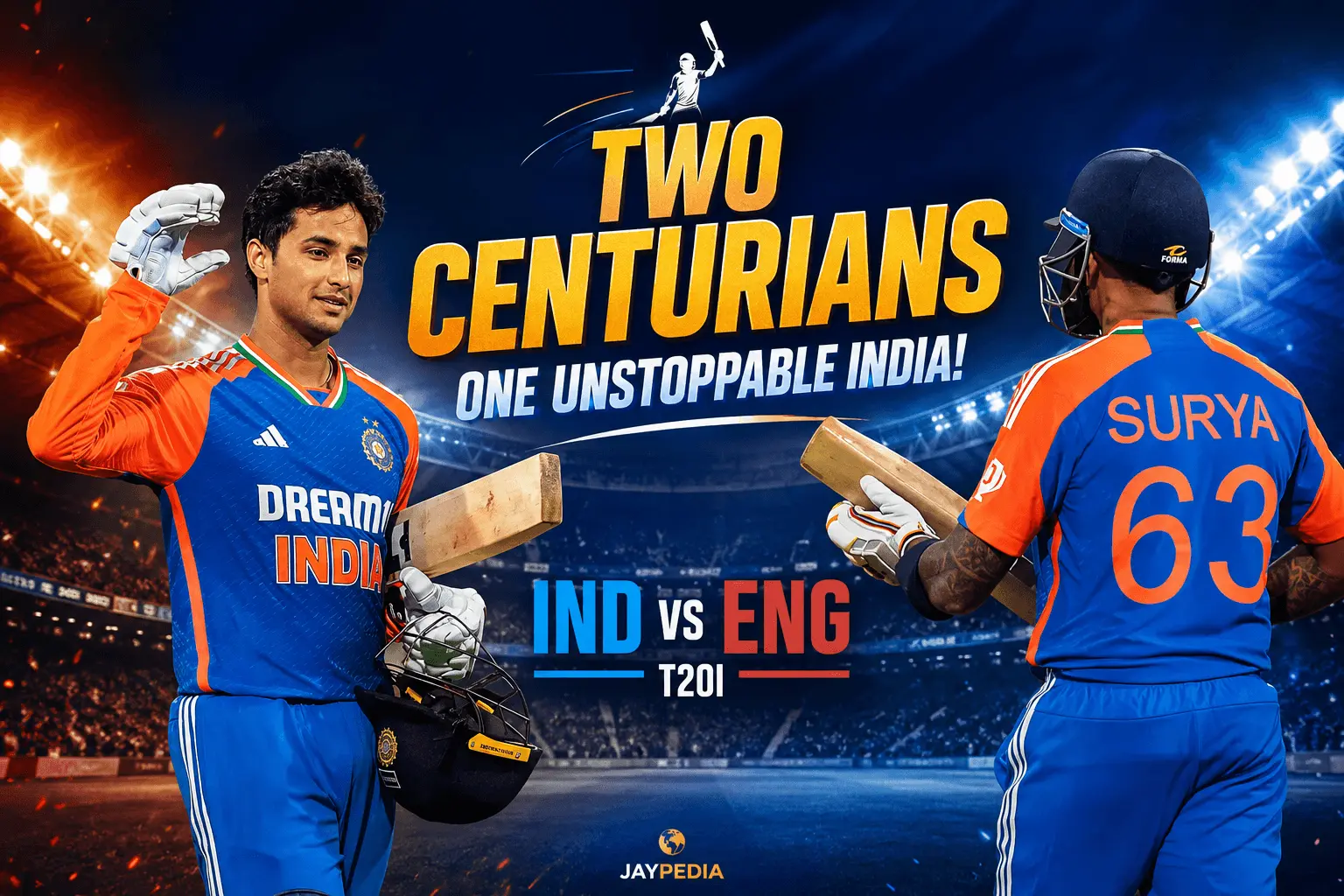 India vs England Head to Head Record in T20Is Abhshek Sharma