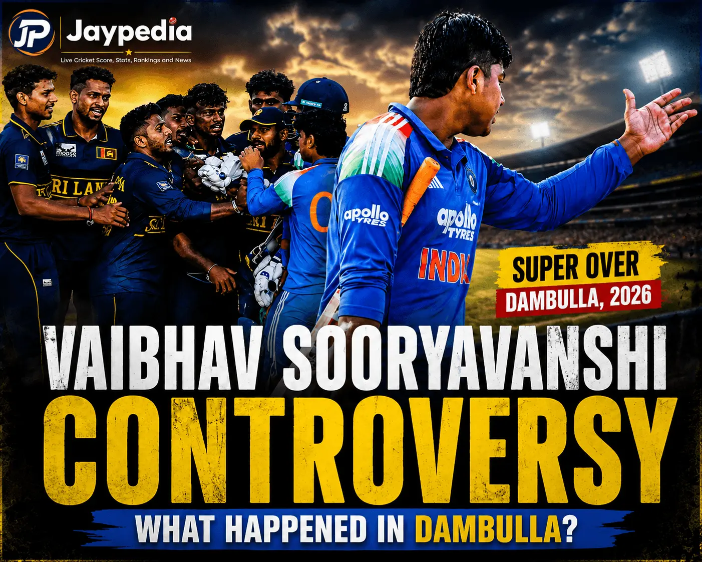 Vaibhav Sooryavanshi Controversy